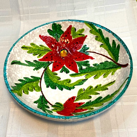 Vintage Made in Italy MCM Ceramic Pottery Bowl - Picture 2 of 10